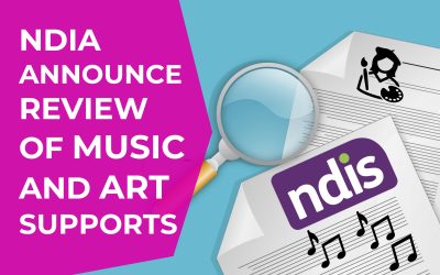 NDIA announce review of music and art supports